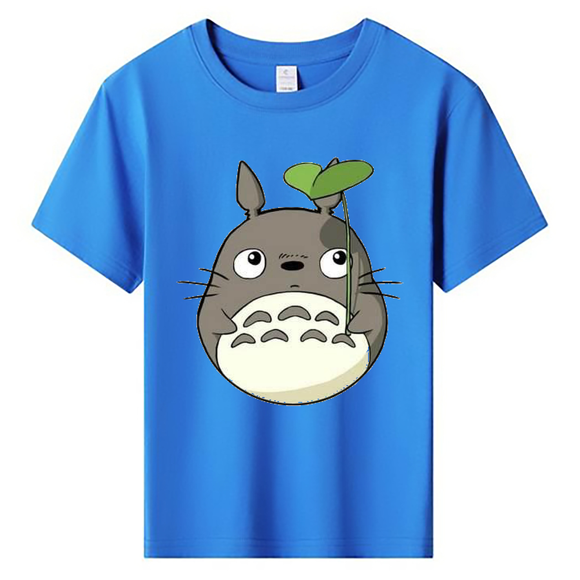 （画像用） となりのトトロ 草壁メイ 草壁サツキ My Neighbor Totoro Satsuki Kusakabe Mei Kusakabe 綿100％キッズTシャツ（フロントプリント）